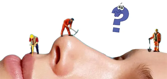 خشکی بعد از جراحی بینی