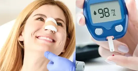 جراحی بینی برای دیابتی ها